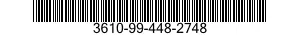 3610-99-448-2748  3610994482748 994482748