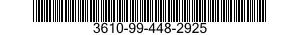 3610-99-448-2925  3610994482925 994482925