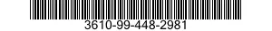 3610-99-448-2981  3610994482981 994482981