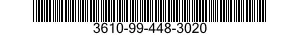 3610-99-448-3020  3610994483020 994483020