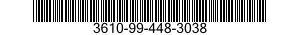 3610-99-448-3038  3610994483038 994483038