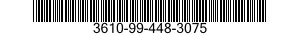 3610-99-448-3075  3610994483075 994483075