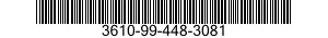 3610-99-448-3081  3610994483081 994483081