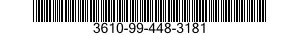 3610-99-448-3181  3610994483181 994483181