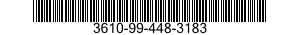 3610-99-448-3183  3610994483183 994483183