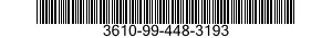 3610-99-448-3193  3610994483193 994483193
