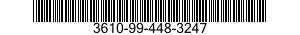 3610-99-448-3247  3610994483247 994483247