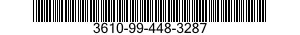 3610-99-448-3287  3610994483287 994483287