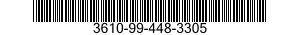 3610-99-448-3305  3610994483305 994483305