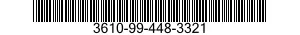 3610-99-448-3321  3610994483321 994483321