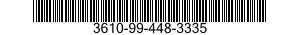 3610-99-448-3335  3610994483335 994483335