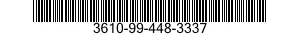 3610-99-448-3337  3610994483337 994483337