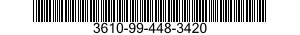 3610-99-448-3420  3610994483420 994483420