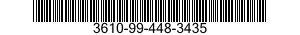 3610-99-448-3435  3610994483435 994483435