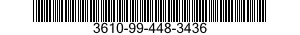 3610-99-448-3436  3610994483436 994483436