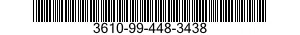 3610-99-448-3438  3610994483438 994483438