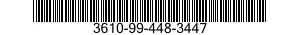 3610-99-448-3447  3610994483447 994483447