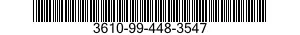 3610-99-448-3547  3610994483547 994483547