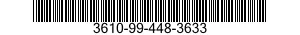 3610-99-448-3633  3610994483633 994483633