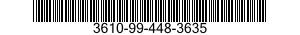 3610-99-448-3635  3610994483635 994483635