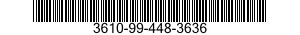3610-99-448-3636  3610994483636 994483636