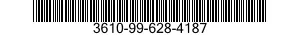 3610-99-628-4187  3610996284187 996284187