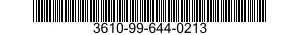 3610-99-644-0213  3610996440213 996440213