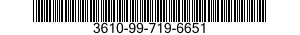 3610-99-719-6651  3610997196651 997196651