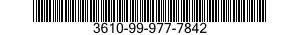3610-99-977-7842 SWITCH SHUT-OFF ARM 3610999777842 999777842