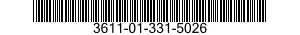 3611-01-331-5026 GUARD,MARKING MACHI 3611013315026 013315026
