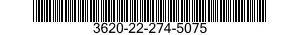 3620-22-274-5075  3620222745075 222745075