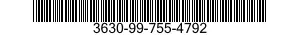 3630-99-755-4792  3630997554792 997554792