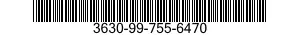 3630-99-755-6470  3630997556470 997556470