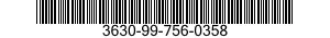 3630-99-756-0358  3630997560358 997560358
