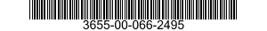 3655-00-066-2495 BUSHING ASSEMBLY 3655000662495 000662495