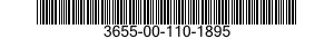 3655-00-110-1895  3655001101895 001101895