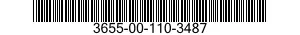 3655-00-110-3487  3655001103487 001103487