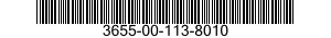 3655-00-113-8010  3655001138010 001138010