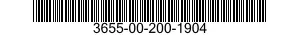 3655-00-200-1904  3655002001904 002001904