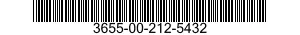 3655-00-212-5432  3655002125432 002125432