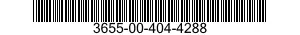 3655-00-404-4288  3655004044288 004044288