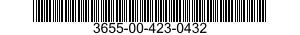 3655-00-423-0432  3655004230432 004230432