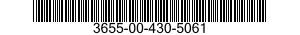 3655-00-430-5061  3655004305061 004305061