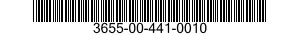 3655-00-441-0010  3655004410010 004410010