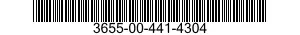 3655-00-441-4304  3655004414304 004414304