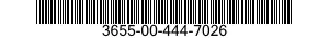 3655-00-444-7026  3655004447026 004447026