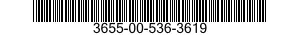 3655-00-536-3619  3655005363619 005363619