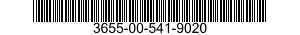 3655-00-541-9020  3655005419020 005419020
