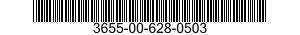 3655-00-628-0503  3655006280503 006280503