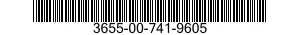 3655-00-741-9605  3655007419605 007419605